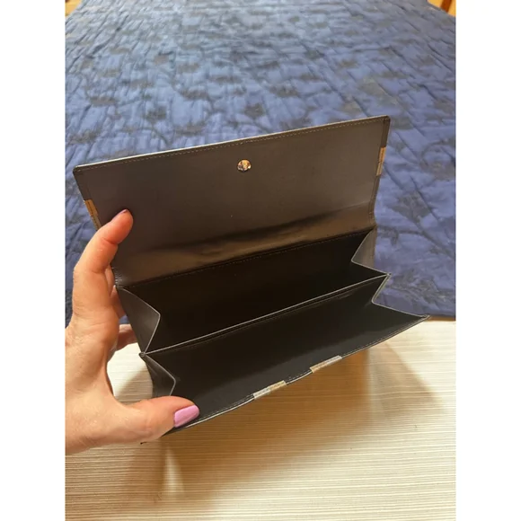 Women's Givenchy Blue & Brown Wallet - Picture 12 of 13